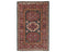 2x3 Green Kazak Afghan Hand Knotted Wool Area Rug